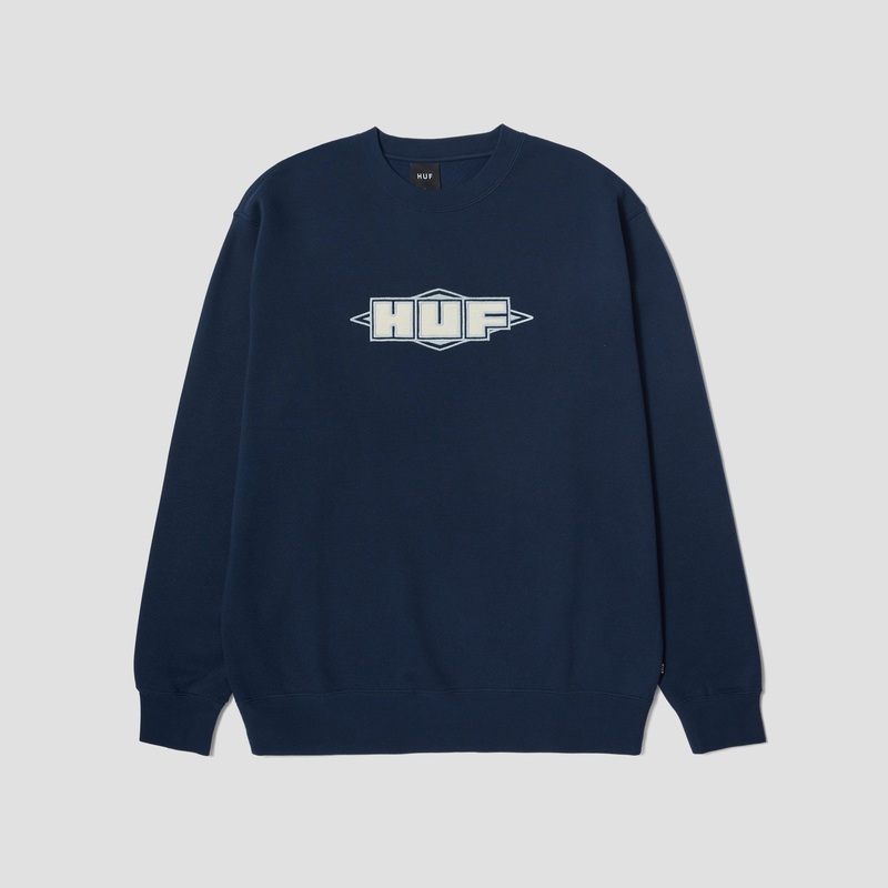 HUF Quality Crewneck Nightshade Small