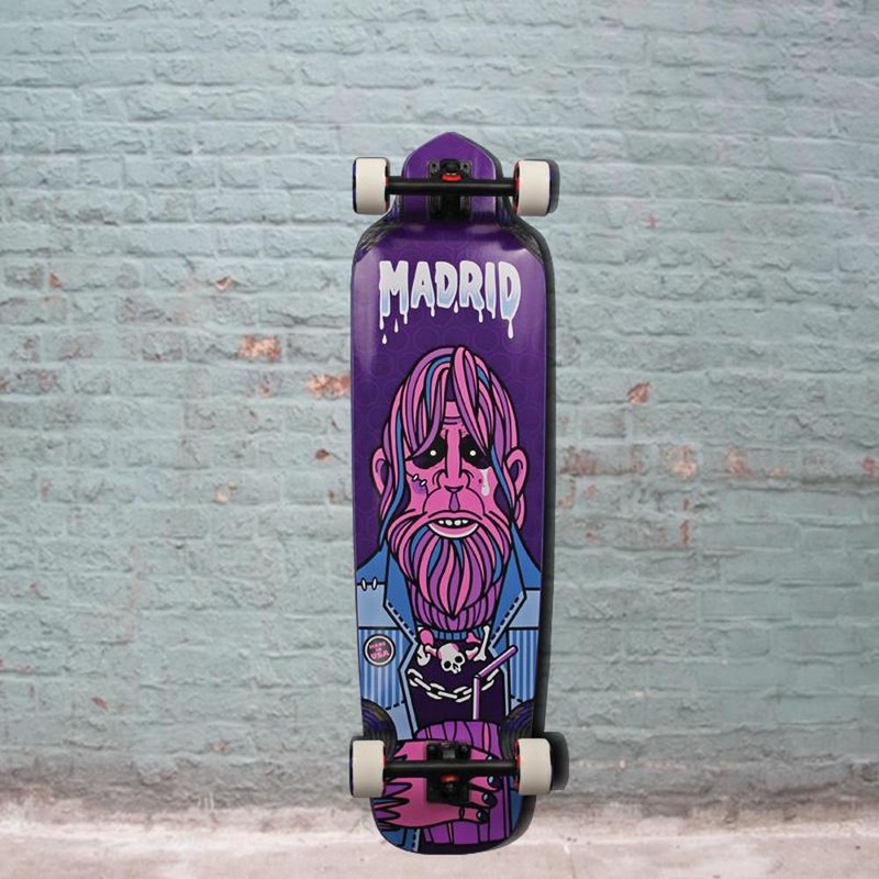 Madrid 2015 Bigfoot 38″ Freeride Longboard Complete