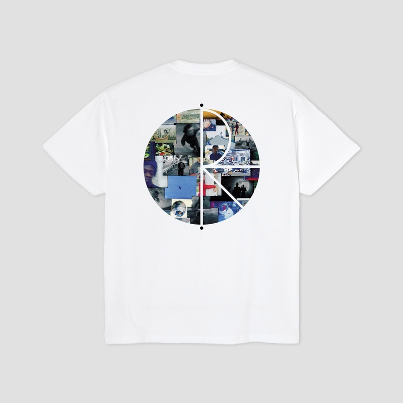 Polar Skate Co Everything Is Normal Fill Logo T-Shirt White Small