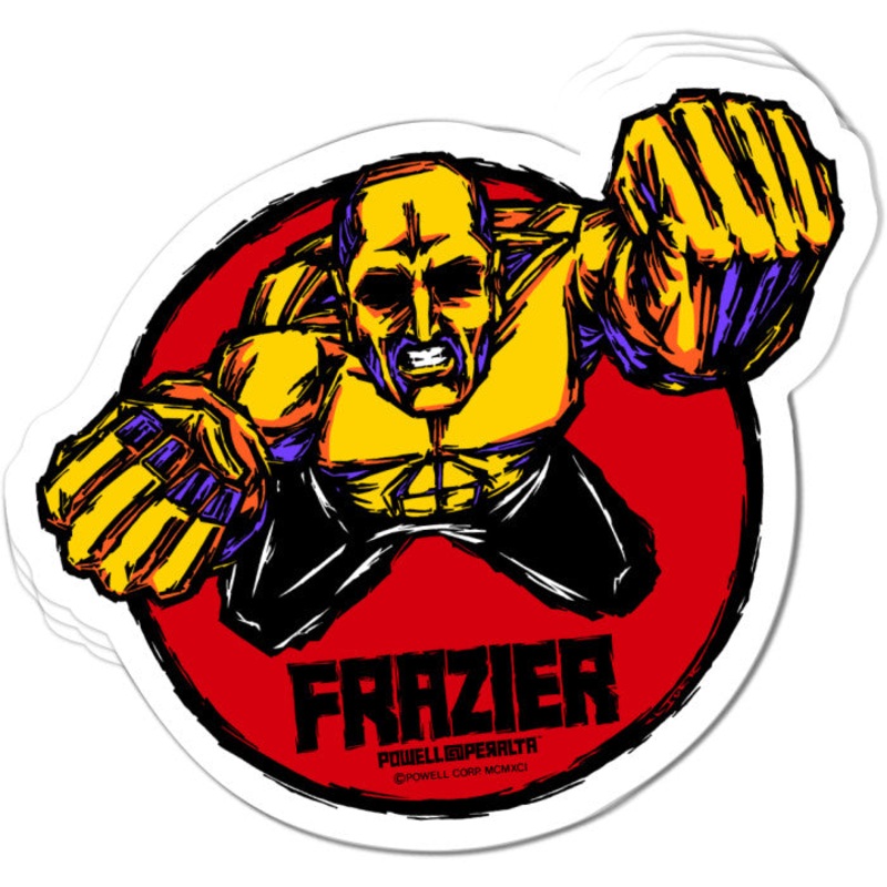 Powell Peralta “Mike Frazier – Yellow Man” Sticker