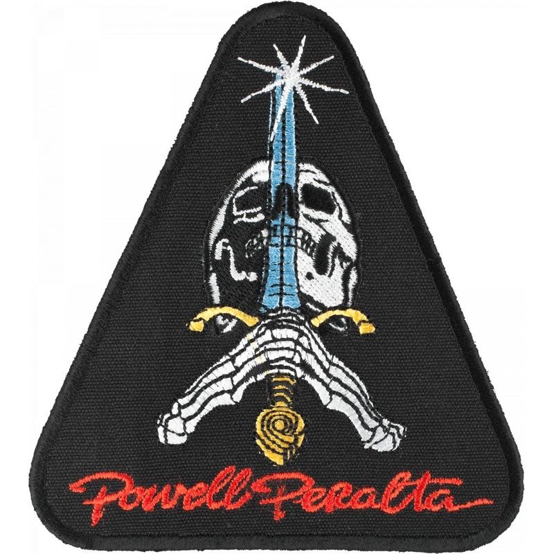 Powell Peralta Skull & Sword 4.25″ Skateboard Patch