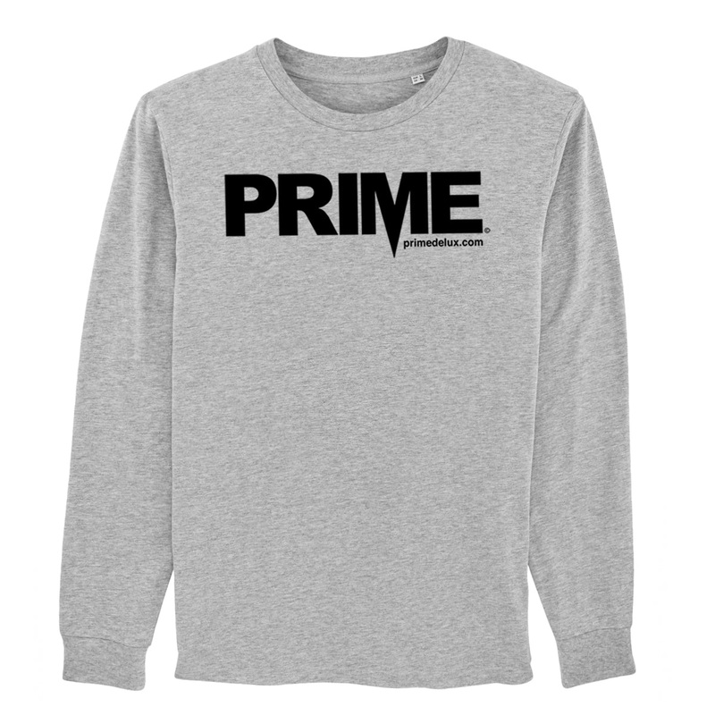 Prime Delux OG Long Sleeve T Shirt – Grey / Black S Long Sleeve