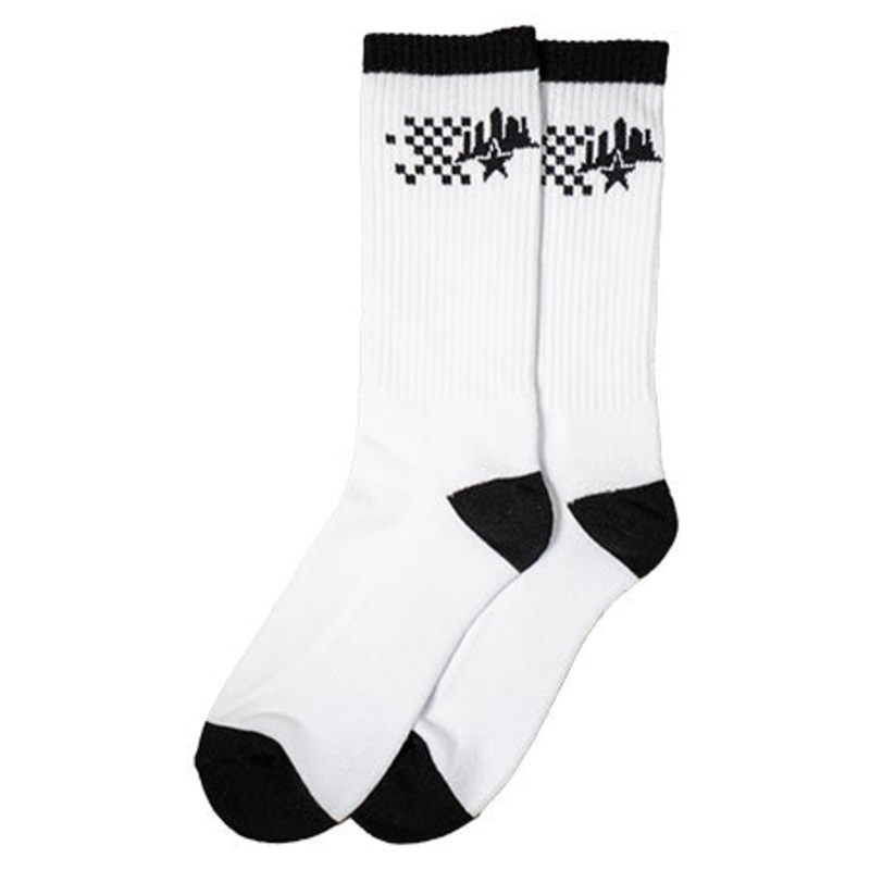 Skatepark of Tampa Finish Line Sweet Feet Socks White One size fits all