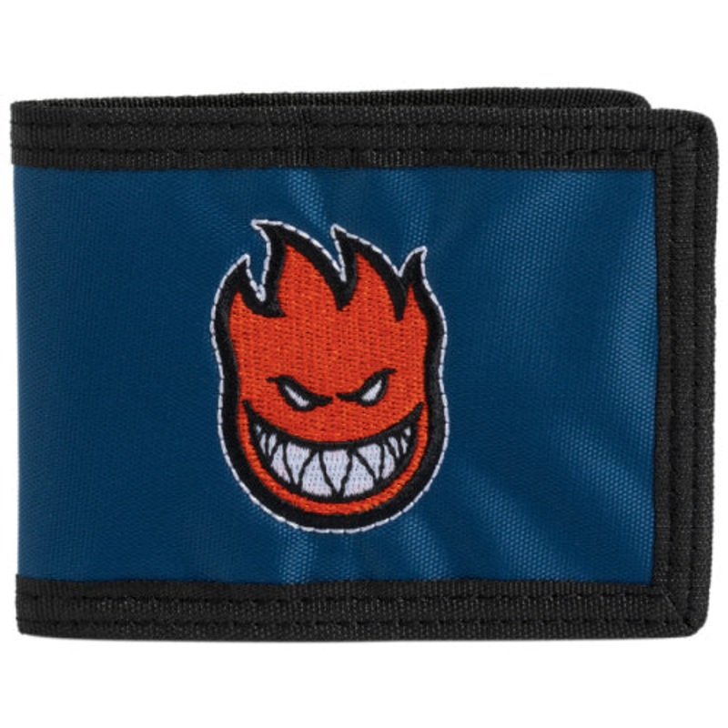 Spitfire Bighead Fill Bi-Fold Wallet – Navy/Red