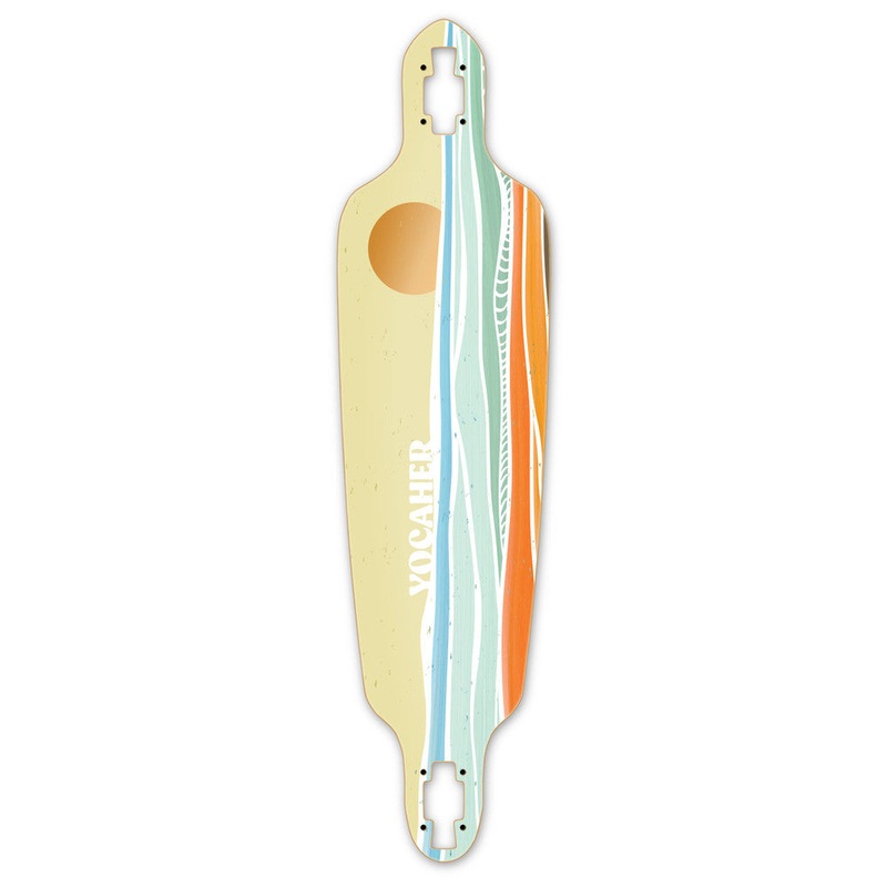 Yocaher Horizon Day 41″ Drop Through Longboard Deck