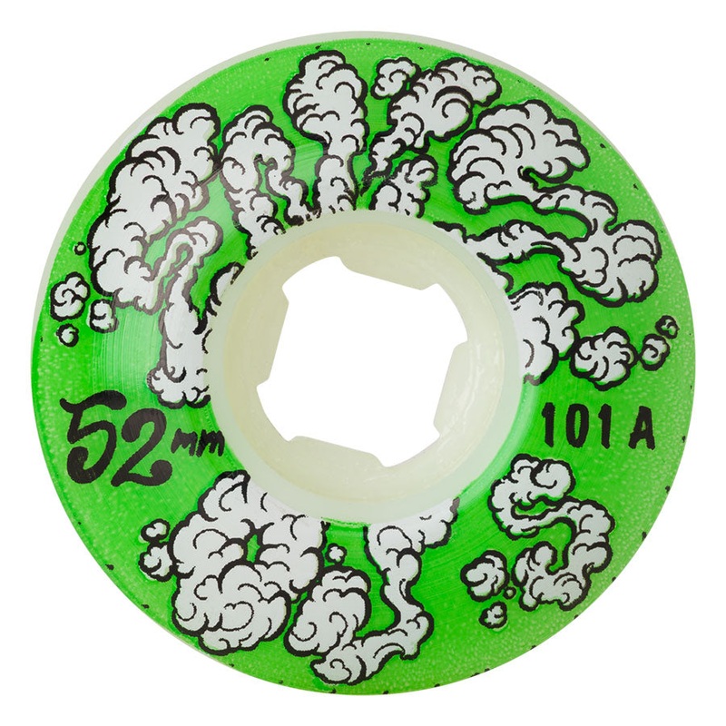 52mm Eniz Fazliov Original EZ EDGE 101a OJ Skateboard Wheels No Color 52mm