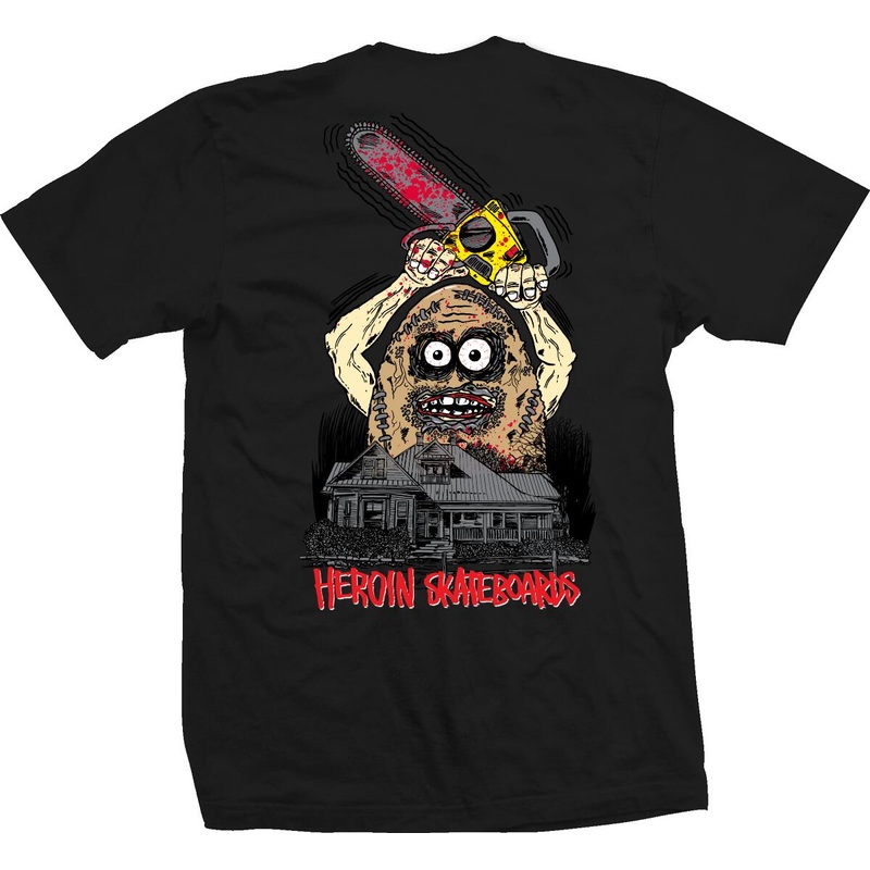 HEROIN Teggxas Chainsaw T-Shirt Small