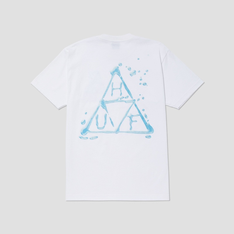 Huf Wet & Wild T-Shirt White Small