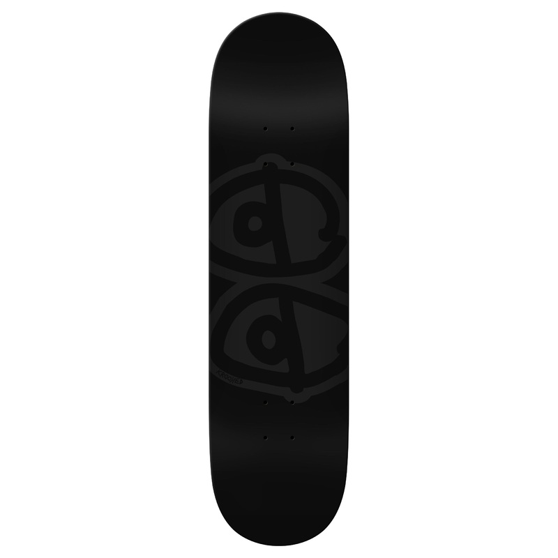 Krooked Team Eyes Black 8.50″ Skateboard Deck