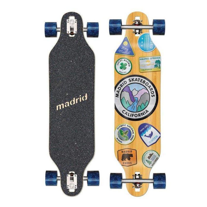 Madrid Missionary 37″ Patches Longboard Bamboo