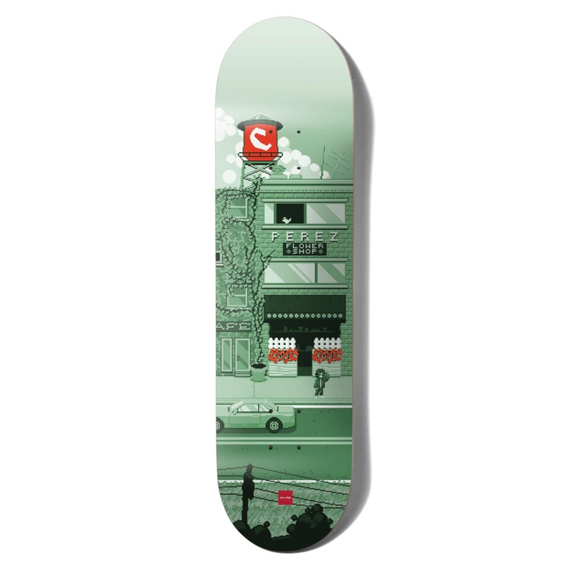 Perez Pixel City Deck (8.4) 8.4″