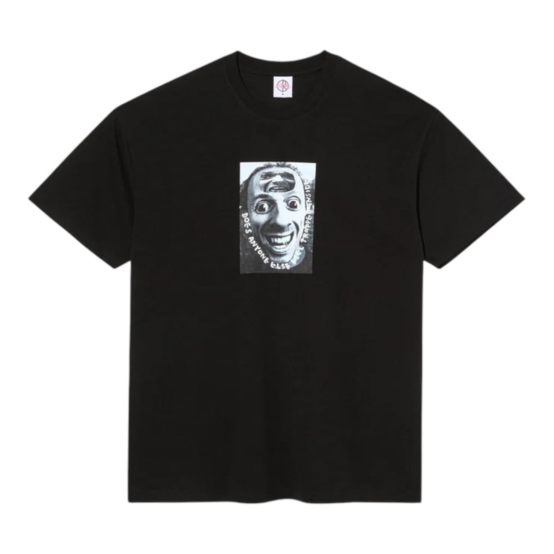 POLAR TRAPPED INSIDE T SHIRT BLACK S
