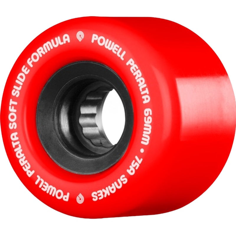 Powell Peralta Snakes Skateboard Wheels 69mm 75a Red 69mm