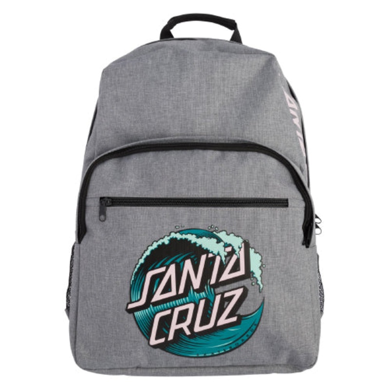 Santa Cruz Wave Dot Backpack – Heather Grey