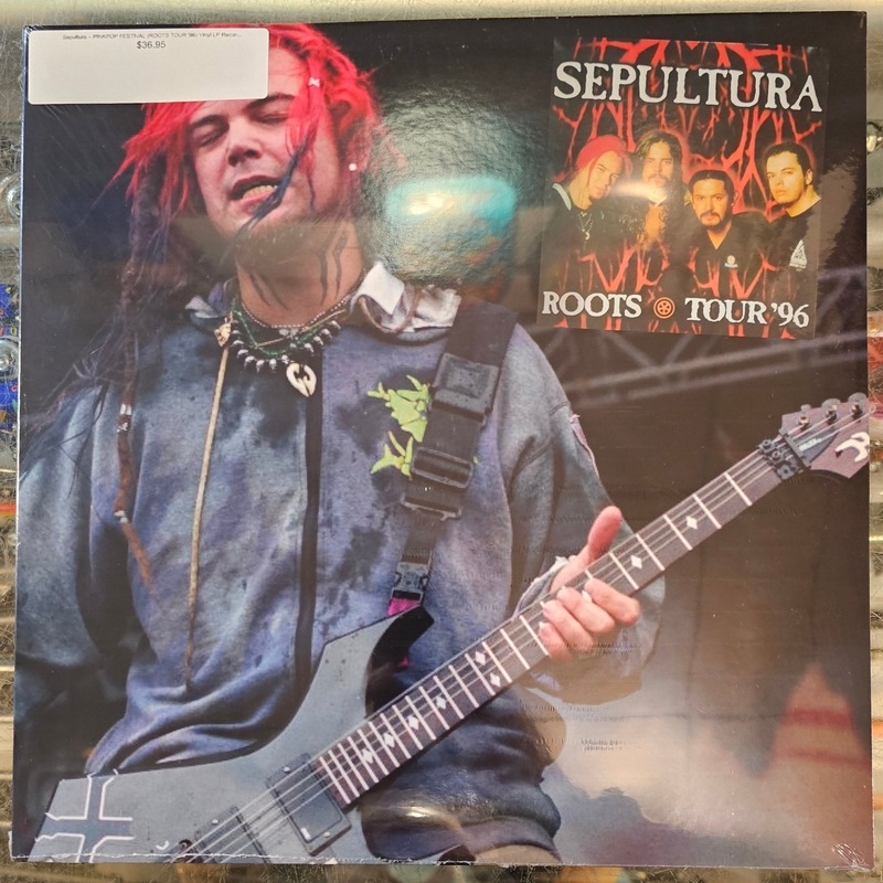 Sepultura  PINKPOP FESTIVAL (ROOTS TOUR ’96) Vinyl LP Record *Unofficial Release*