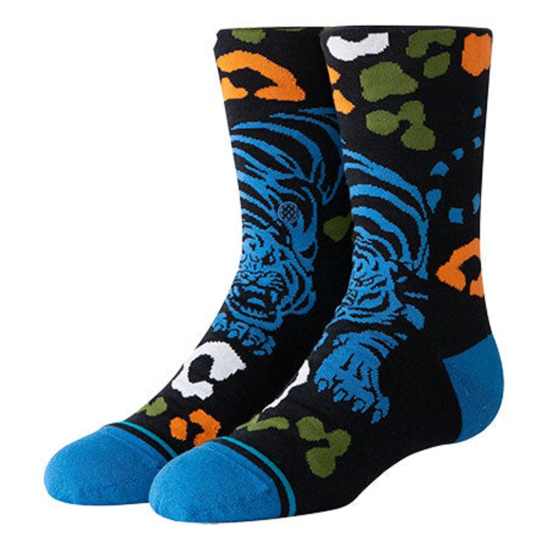 Stance Leo Tigre Kids Socks Black Large