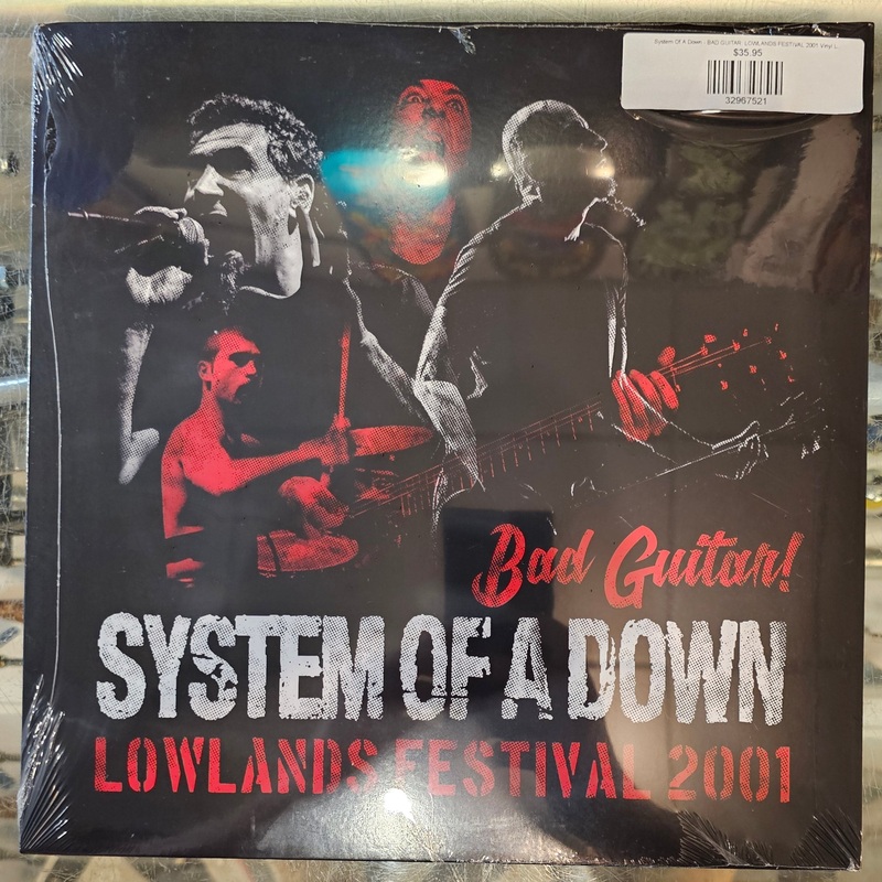 System Of A Down – BAD GUITAR: LOWLANDS FESTIVAL 2001 Vinyl LP Record *Unofficial Release*