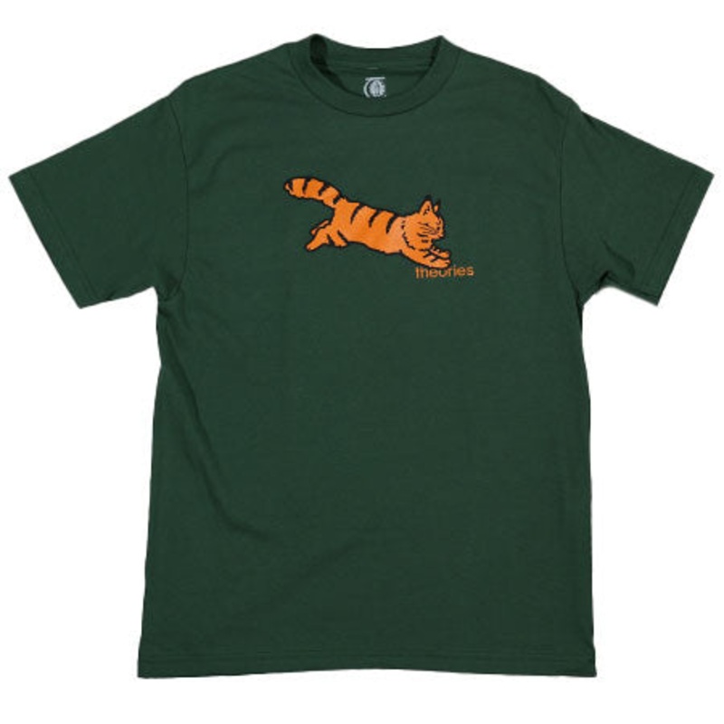 Theories Concious Kitty T Shirt Forest Large