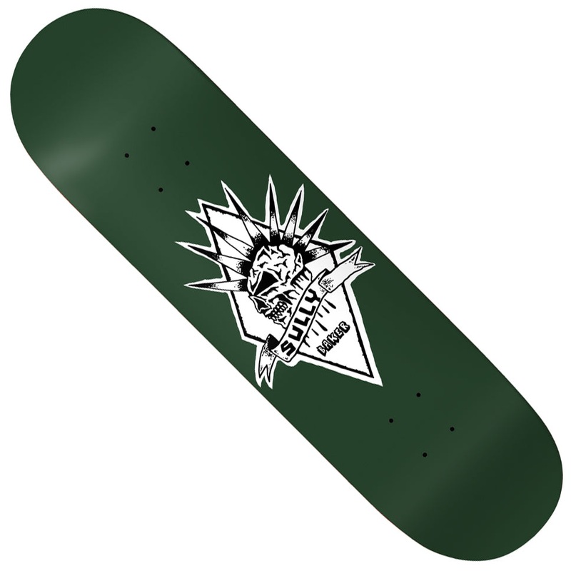 Baker Sully Cormier Skully Deck Green 8.5 x 32.5 WB:14.5
