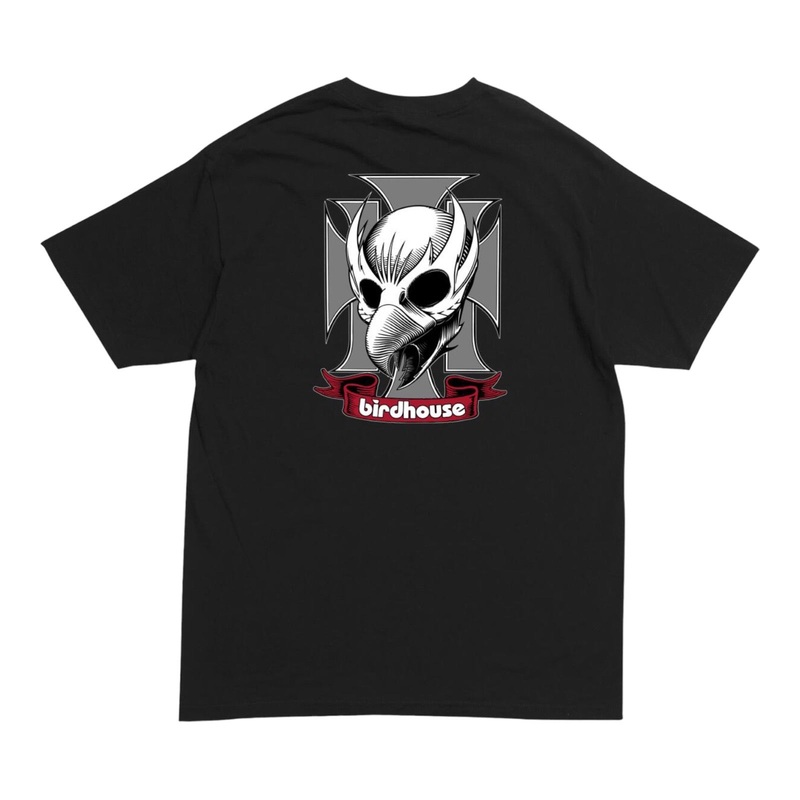 Birdhouse Falcon Crest Black T Shirt S