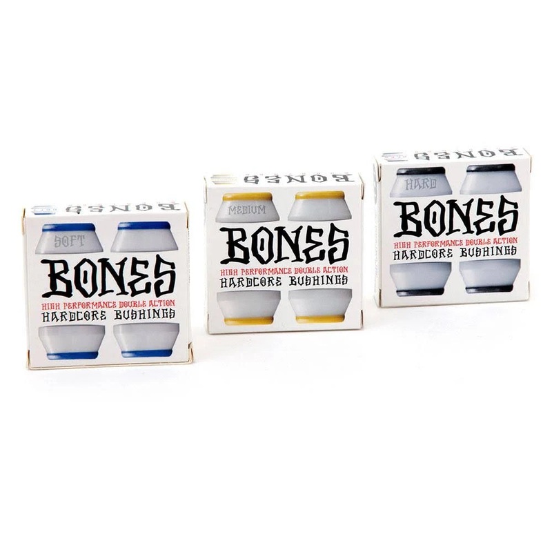 Bones Hardcore Bushings White Soft – Blue/White