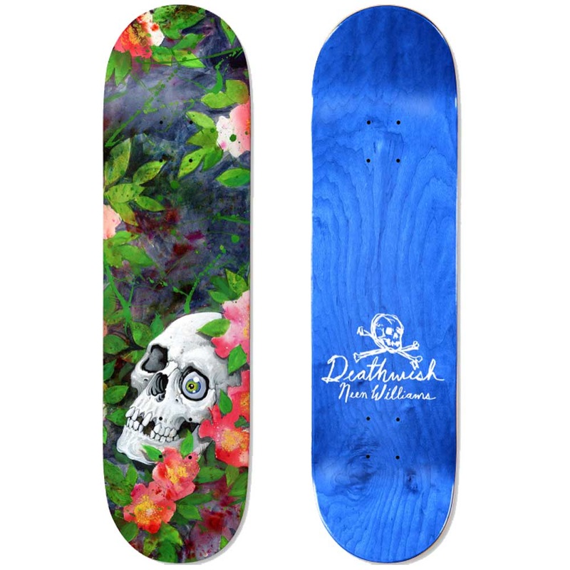 Deathwish Neen Williams We Fell Into it Skateboard Deck 8.5″ Deck only 8.5