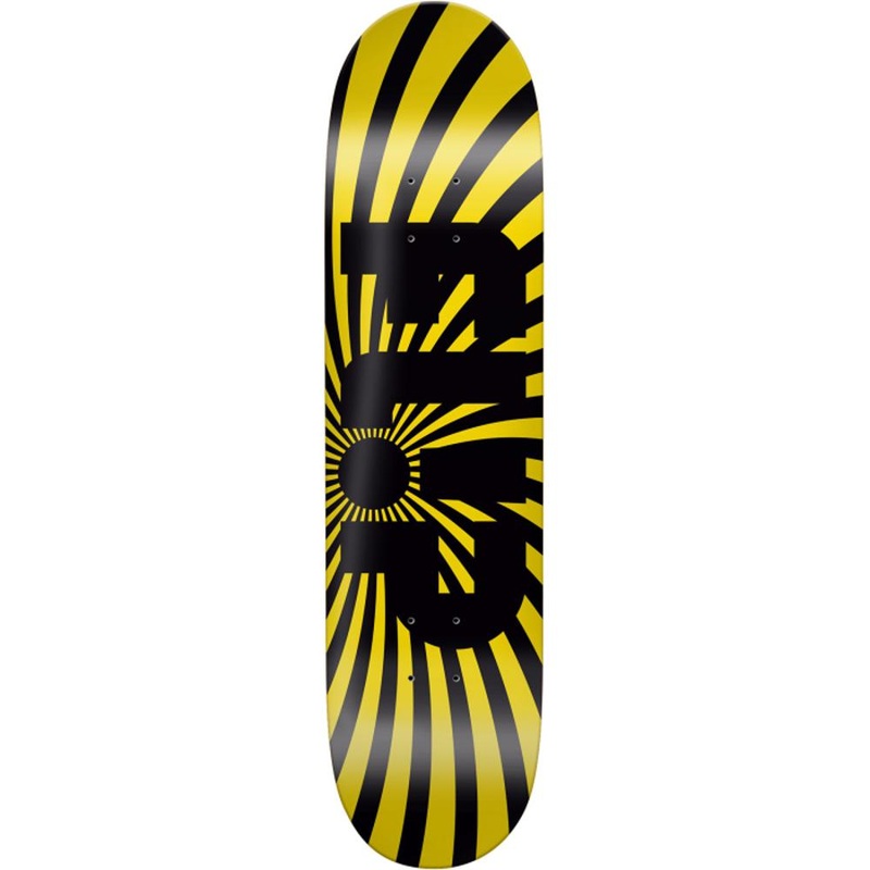 Flip Odyssey Spiral 8.25″ Yellow Skateboard Deck