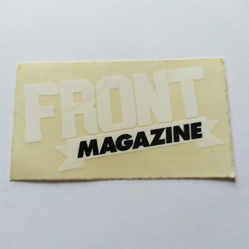 Front Magazine Sticker
