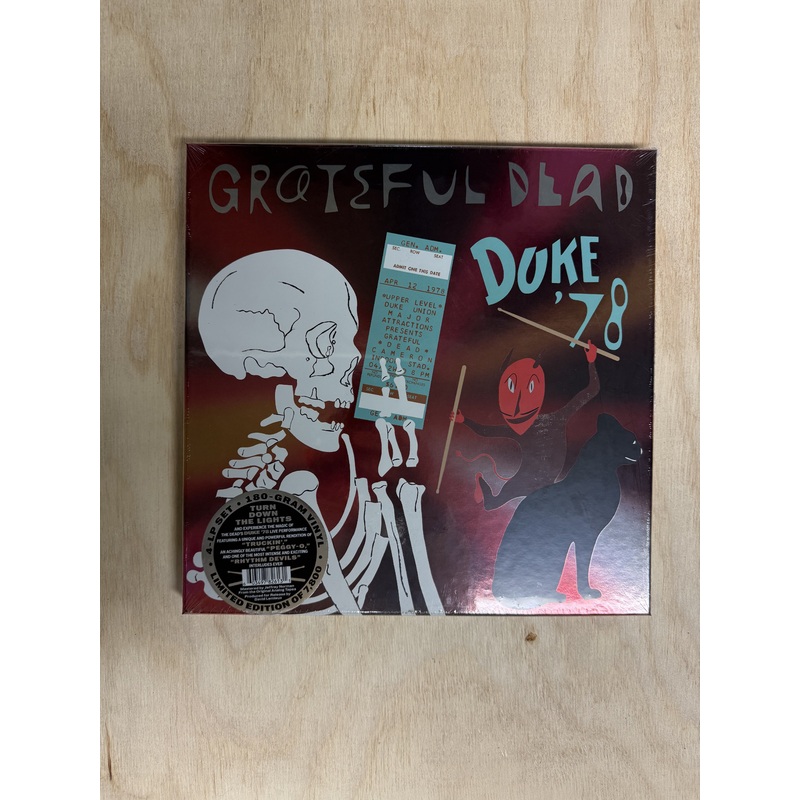 GRATEFUL DEAD – DUKE ’78 Vinyl LP