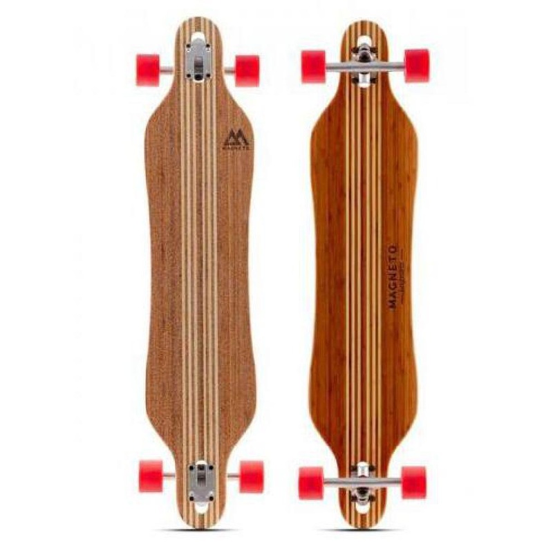 Magneto Hana 42″ Cruising Bamboo Drop Through Longboard Complete