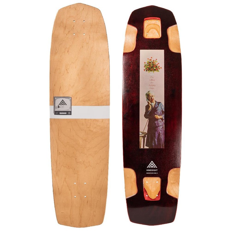 Prism Hindsight 36″ Cop Caller Series Longboard Deck Deck