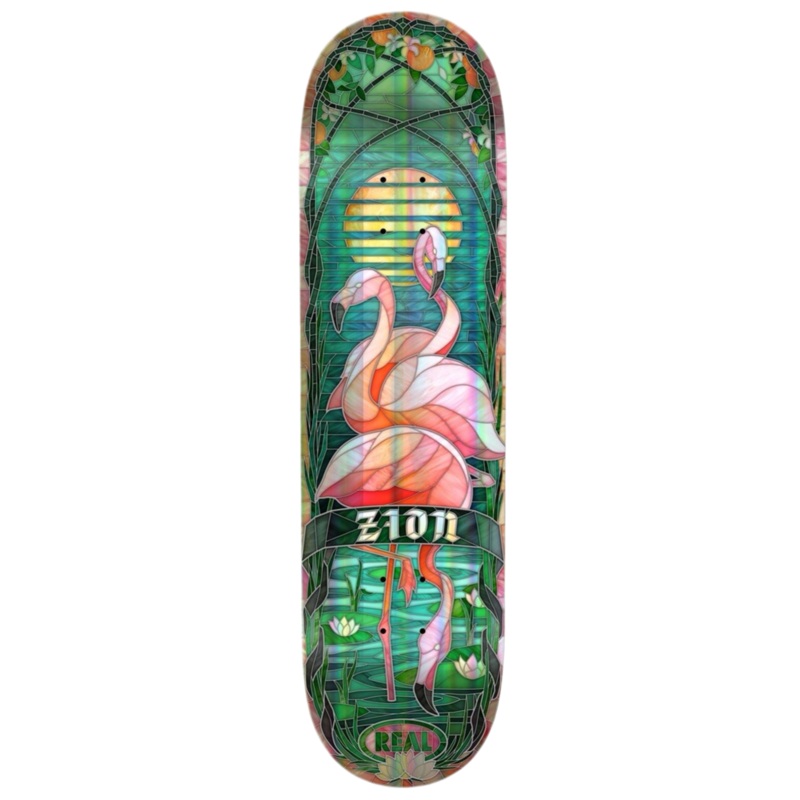 Real Zion Holographic Cathedral Easyrider 8.38″ Skateboard Deck 8.38″ WB 14.5″