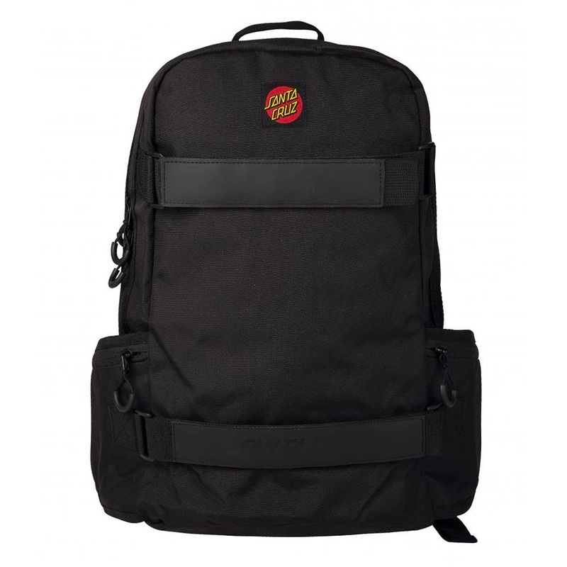 Santa Cruz Classic Label Skatepack – Black