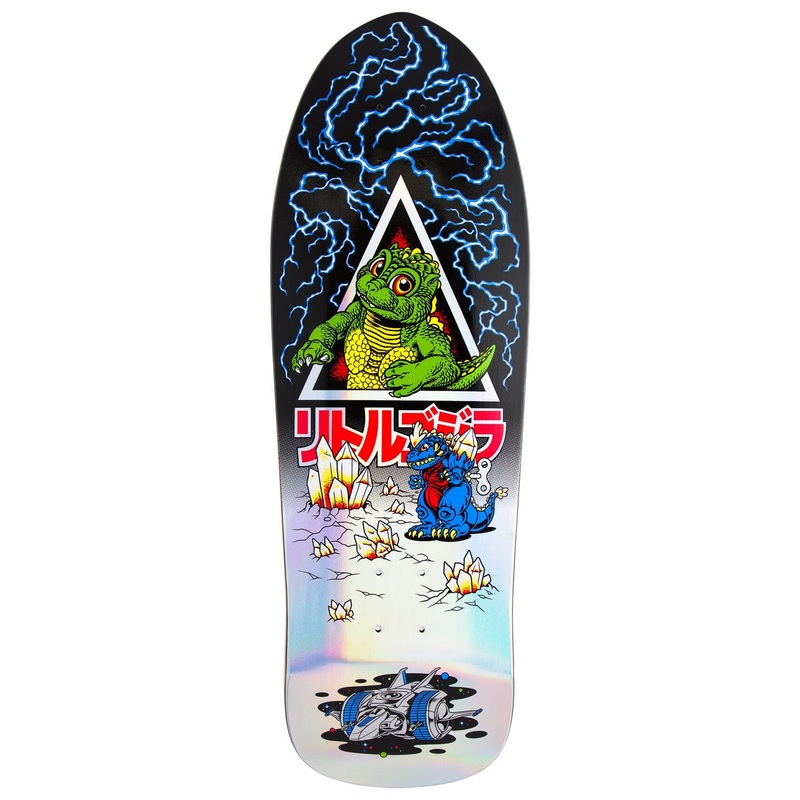 Santa Cruz Godzilla Jr. Natas Deck 9.89