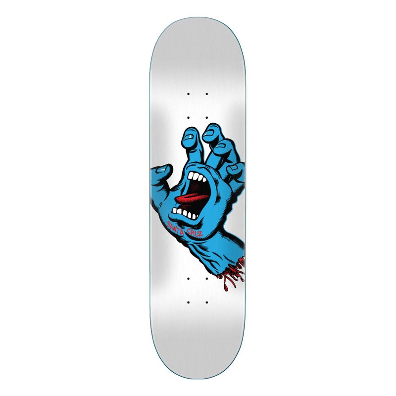 Santa Cruz Screaming Hand 8.25″ Skateboard Deck 8.25″