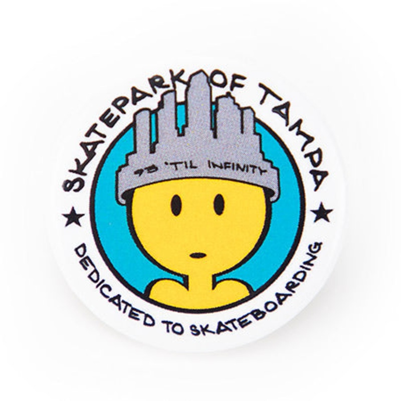 Skatepark of Tampa Doughboy Pin White N/A