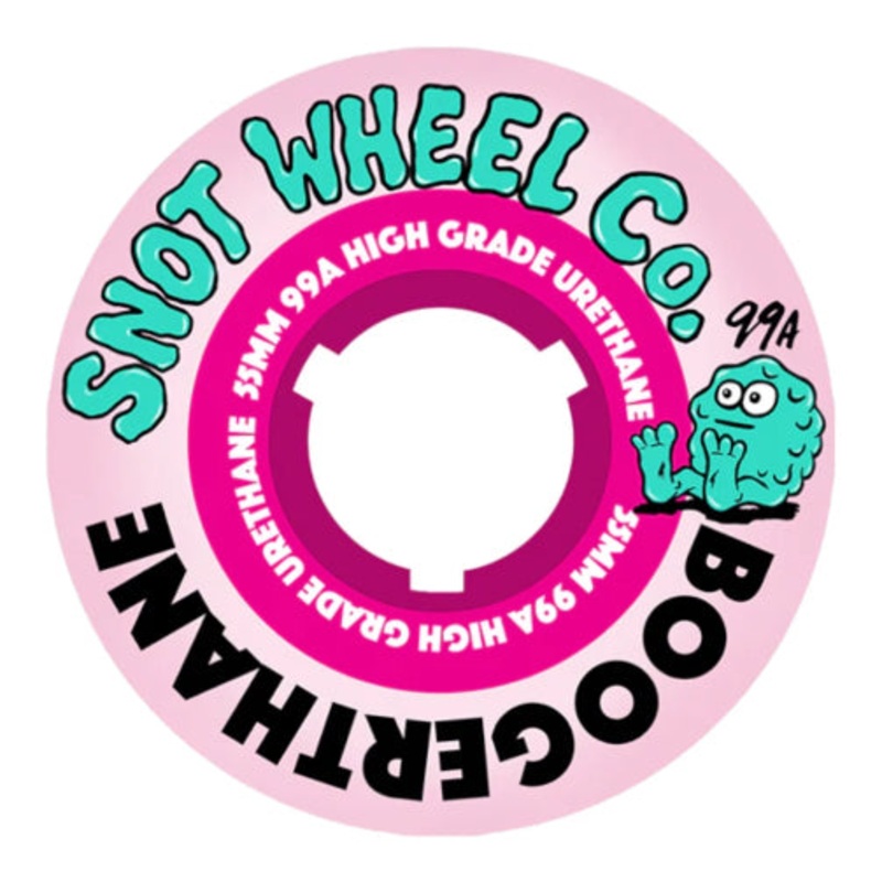 Snot Boogerthane Wheels Pink 55MM 99A 55mm