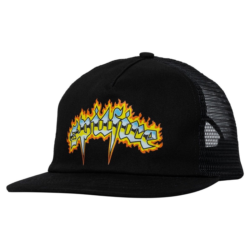 Spitfire Chrome Venom (Black) Snapback Hat