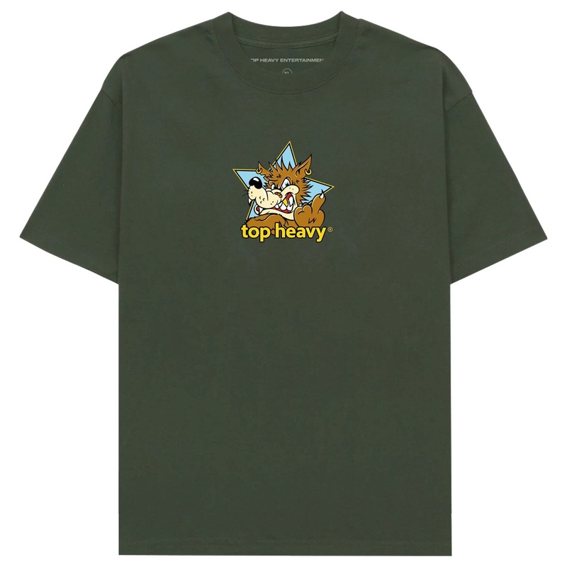 Top Heavy Doghouse Tee Military Green S