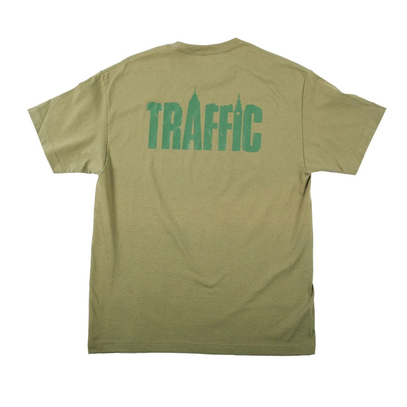 Traffic Manhattan Logo Tee (Stonewash) XXL
