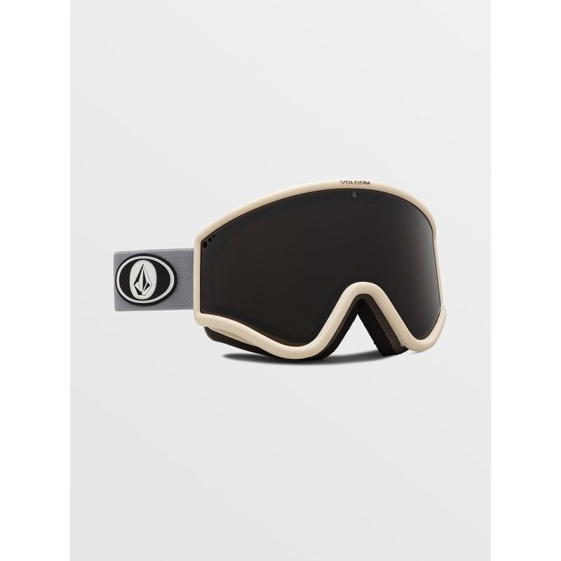 Volcom Yae Goggles – Light Grey / Bronze – Plus low-light lens Light Gray Bronze