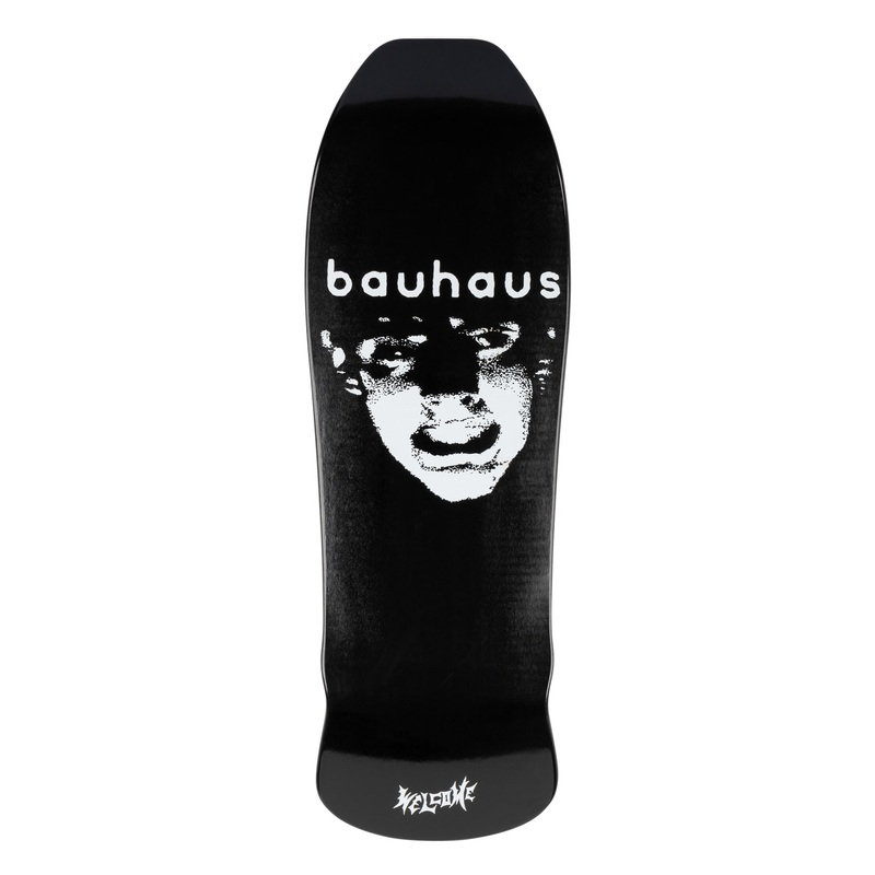 Welcome x Bauhaus Mask On Early Grab Black Dip Deck 10.0″ 10.0