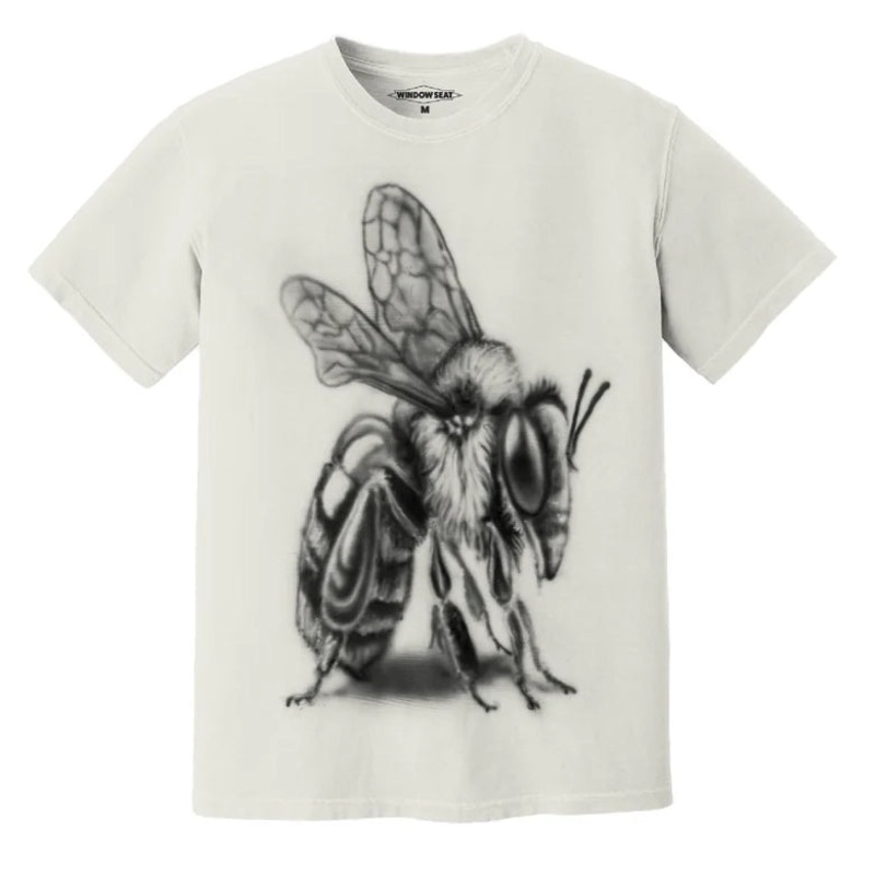 Window Seat Studio Works Bee Tee Cream/Black M