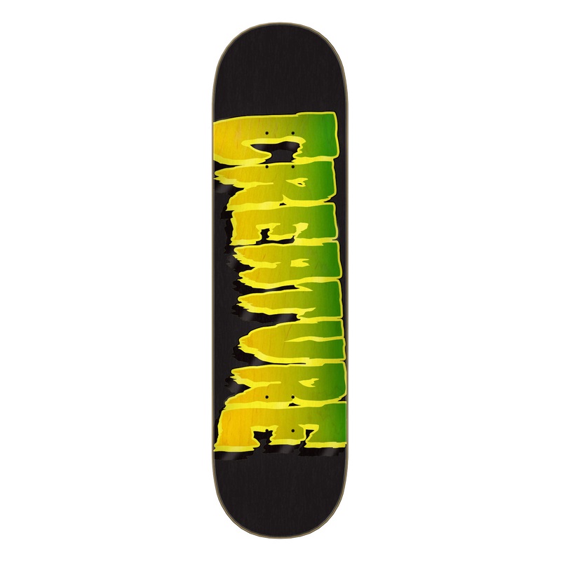 8.25in Logo Outline Stumps Creature Skateboard Deck No Color 8.25in x 31.80in