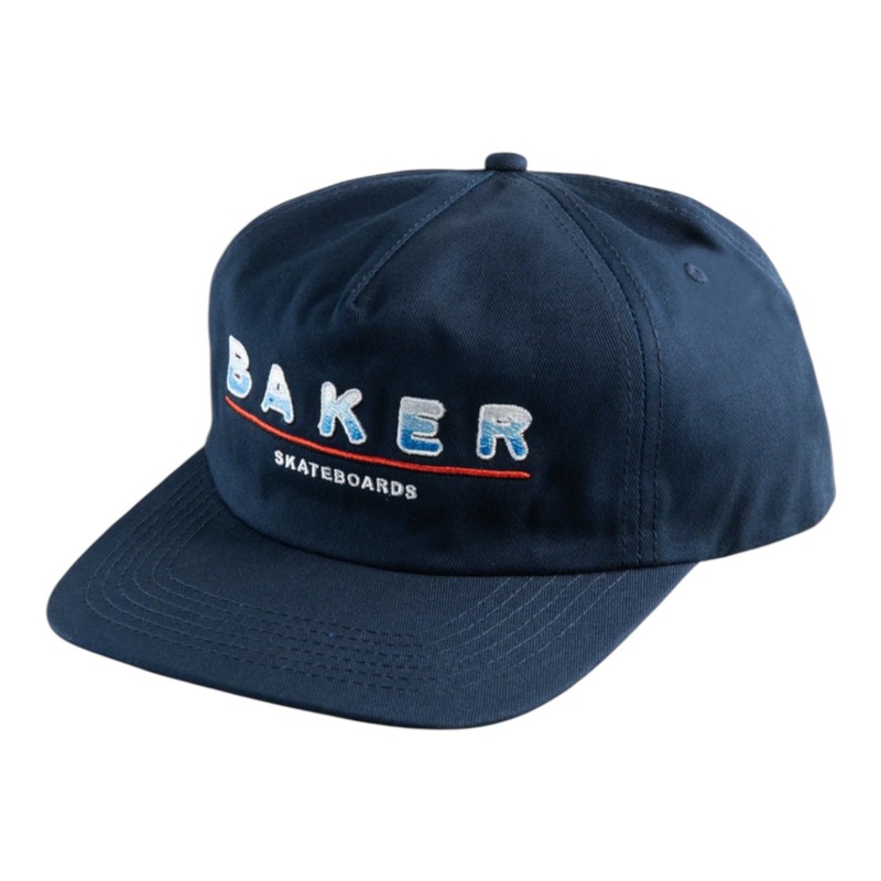 BAKER HEAT SNAPBACK HAT NAVY OS