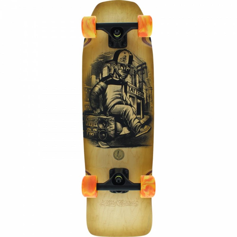 California Locos Beat Box X Mister Cartoon 29″ Cruiser Longboard Complete