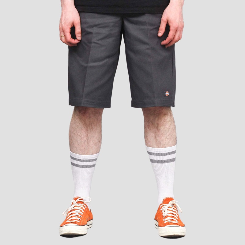 Dickies 13 Inch Multi Pocket Work Shorts Charcoal Grey 28