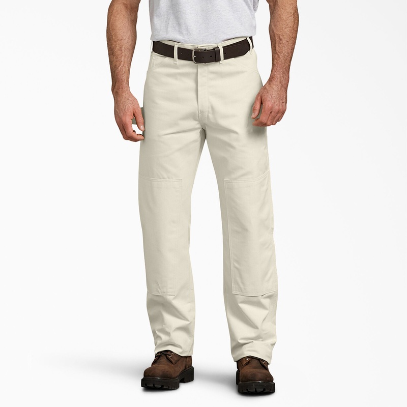 Dickies Double Knee Utility Painters Pants 30 30 Natural