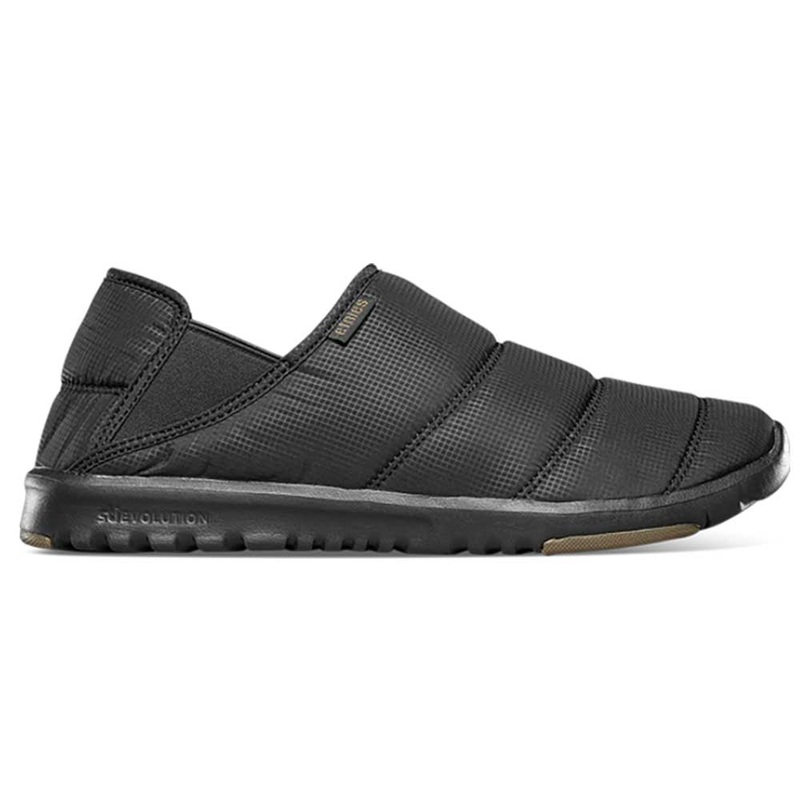 Etnies Scout Nylon Ripstop Slippers 8 Black