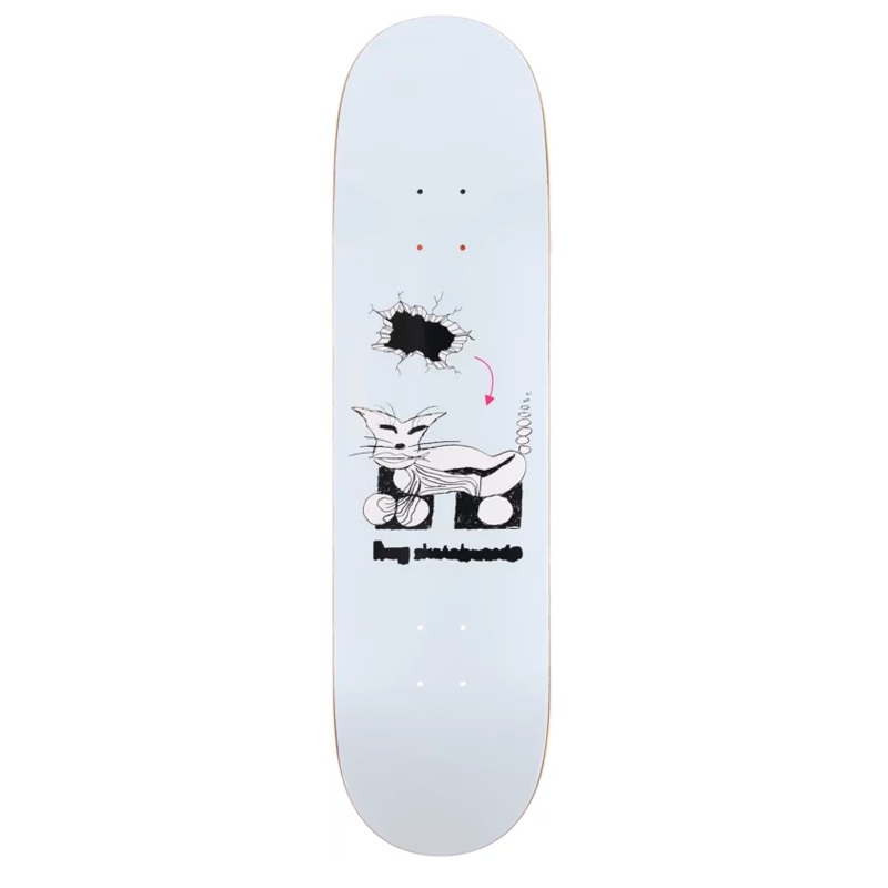 Frog Skateboards Ugly Cat Escape Deck 8.38 in 8.38 in